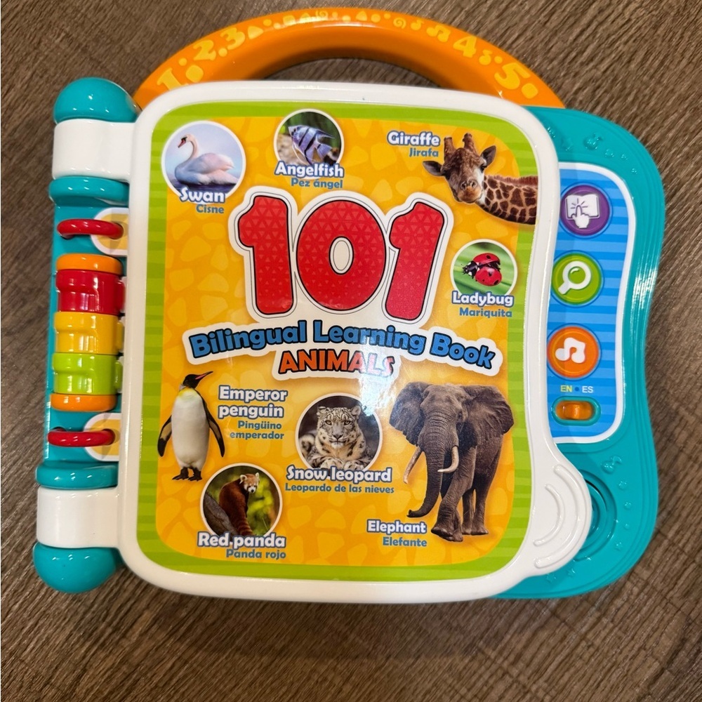 Bilingual Learning Book for Kids - Multicolor